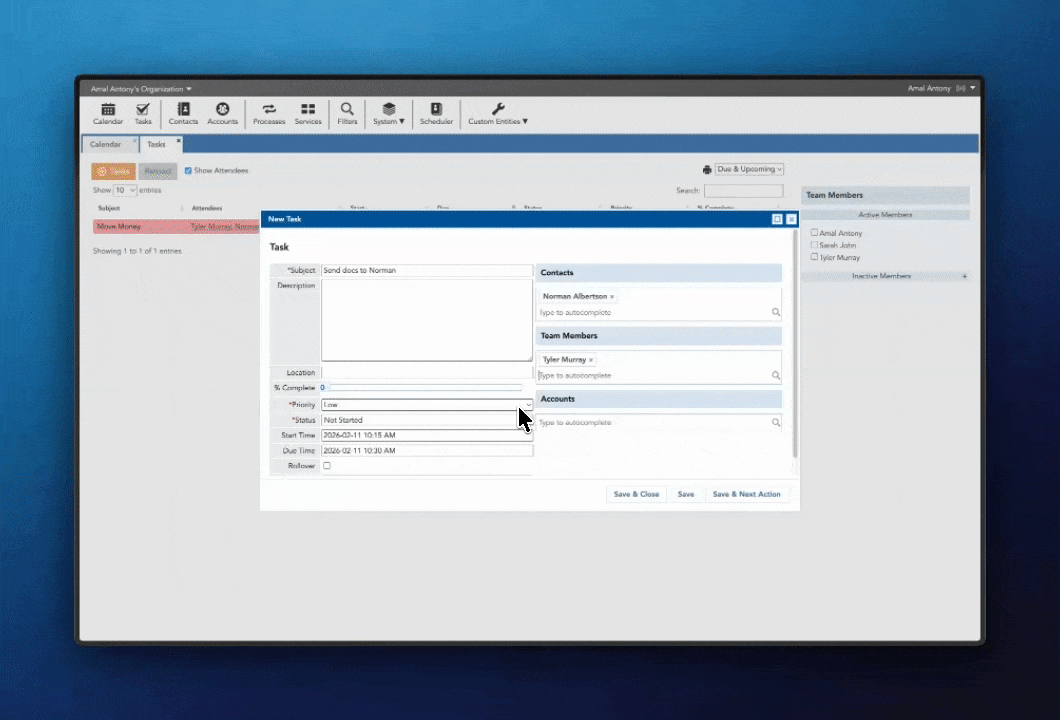 Compliance documentation system